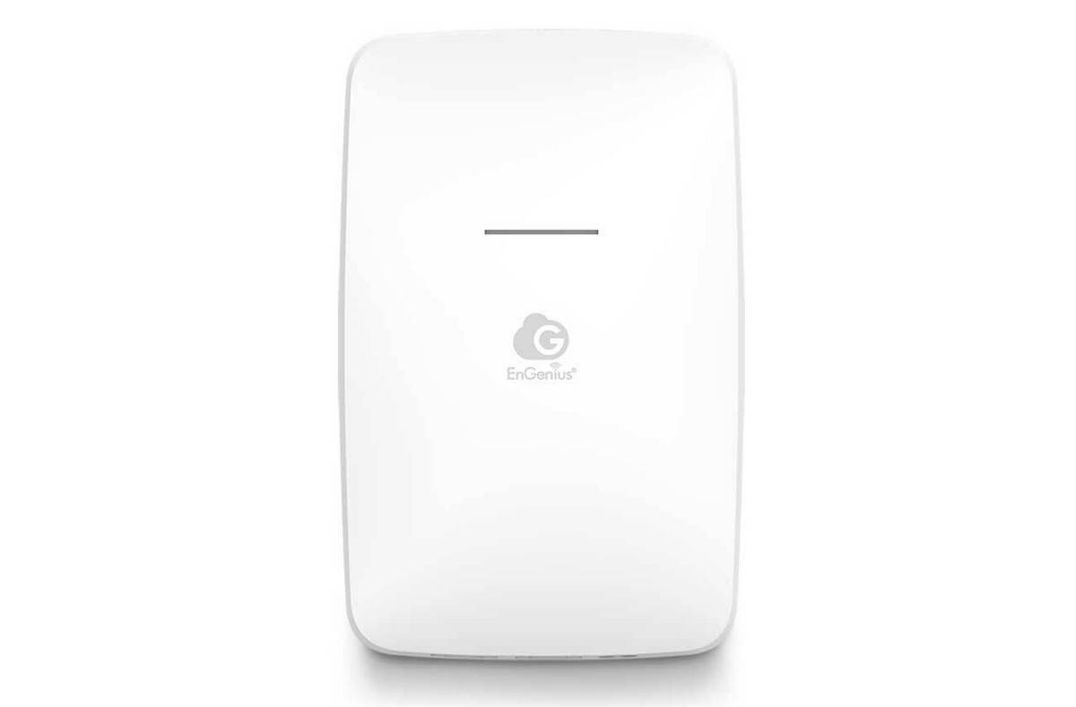 Acces Point Wall-Plate Wi-Fi 6 AX1800, 2x2 Dual-Band, EnGenius ECW215. Fiabilitate si performanță 1 Acces Point Wall-Plate Wi-Fi 6 AX1800