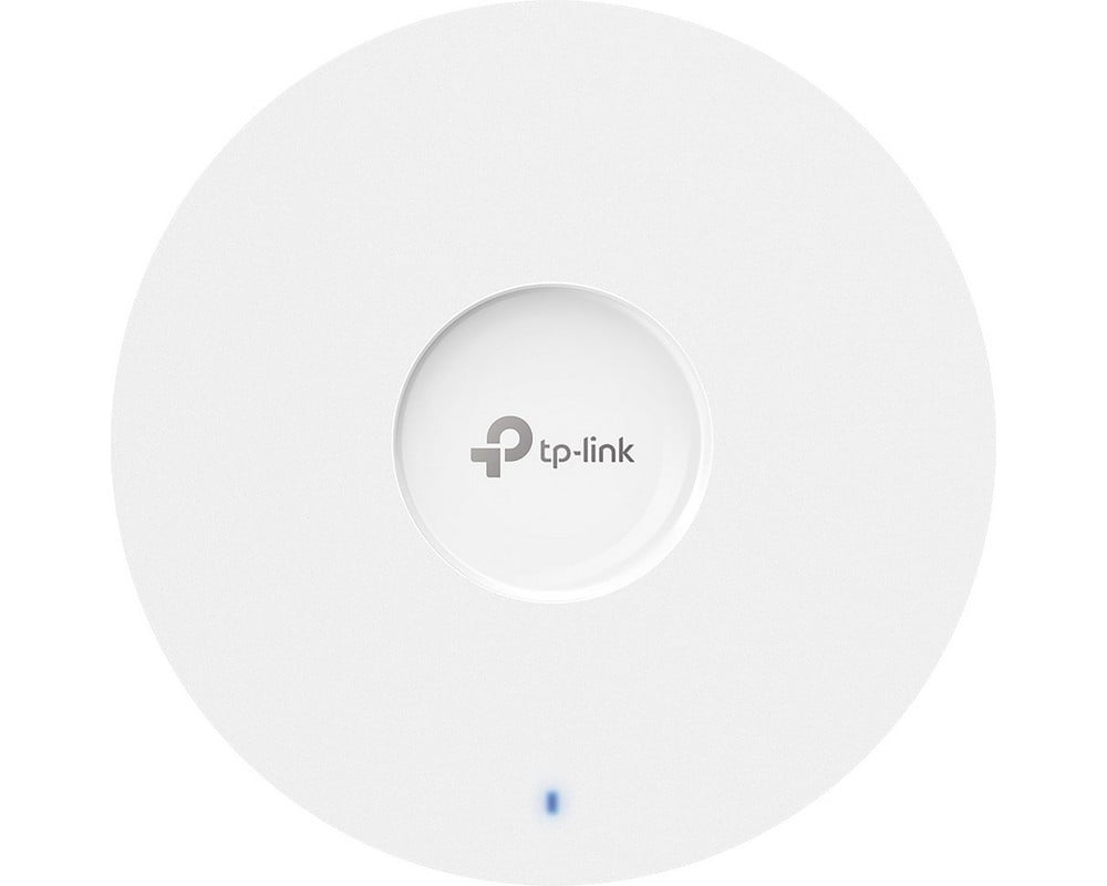 Acces Point de tavan cu Wi-Fi 6 Tp-Link Omada AX6000, Dual Band, 8 antene interne, 1x port 2.5 Gigabit, Mesh, PoE+, EAP683 UR. Fiabilitate si performanță 1 Acces Point de tavan cu Wi-Fi 6 Tp-Link Omada AX6000