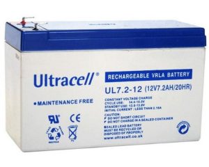 Acumulator 12V, 7.2Ah, VRLA, Ultracell UL7.2-12 F1 - Fiabilitate și Performanță 1 Acumulator 12V, 7.2Ah, VRLA, universal, Ultracell UL7.2-12 F1. Fiabilitate si performanță