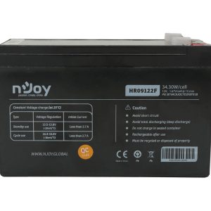 Acumulator 12V Njoy HR09122F pentru UPS-uri profesionale