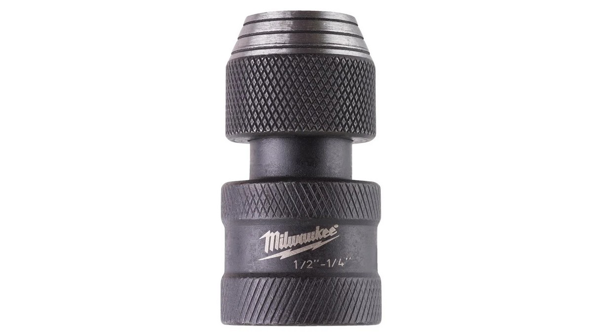 Adaptor pentru cheie tubulara Milwaukee, 1/2 inch, 1/4 inch Hex, DIN 3121/ ISO 1174, otel aliat, 4932471828. Fiabilitate si performanță 1 Adaptor pentru cheie tubulara Milwaukee