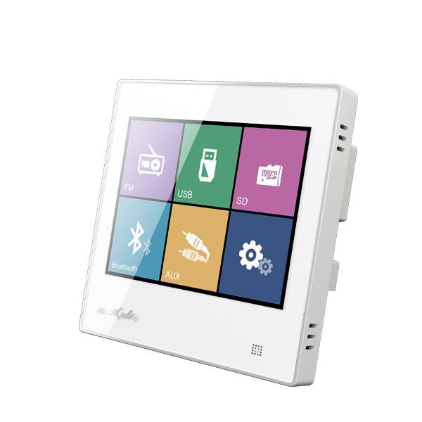 Amplificator stereo 2x10W incastrabil, 8ohm, USB/SD/FM/Bluetooth cu touch, DSPPA DM837. Fiabilitate si performanță 1 Amplificator stereo 2x10W incastrabil