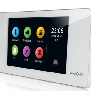 Amplificator stereo de perete cu touchscreen DSPPA DM838-WH