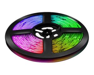 Banda LED inteligentă RGB Wi-Fi - Control vocal & Performanță 1 Banda LED inteligenta RGB, Wi-Fi, control vocal, compatibila cu aplicatia Tuya, Gosund SL2. Fiabilitate si performanță