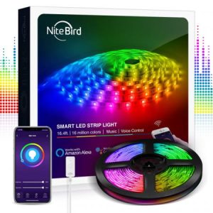 Banda led wifi RGB 10 metri (2x5) control vocal compatibil Tuya Gosund SL3