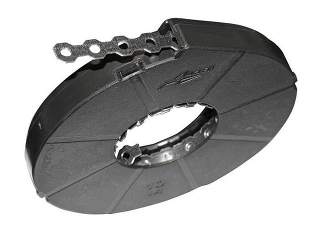 Banda perforata din otel galvanizat 10 metri, anti-rugina, 12x0.7mm, orificiu de 5mm, 01-671 Adeleq. Fiabilitate si performanță 1 Banda perforata din otel galvanizat 10 metri
