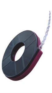 Banda perforata din otel galvanizat 10m, 17x0.8mm, Adeleq 01-672 1 Banda perforata din otel galvanizat 10m, 17x0.8mm, orificiu de 6mm, Adeleq 01-672. Fiabilitate si performanță