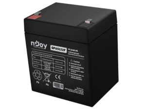 Baterie VRLA AGM 12V Njoy GP05122F - Fiabilitate și Performanță 1 Baterie VRLA AGM, pentru UPS-uri,12V, Njoy GP05122F. Fiabilitate si performanță