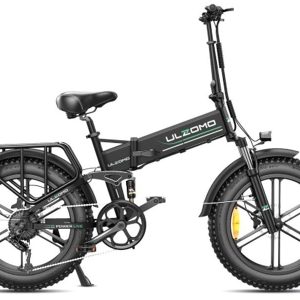 Bicicleta electrica pliabila Ulzomo ULZD20-BK