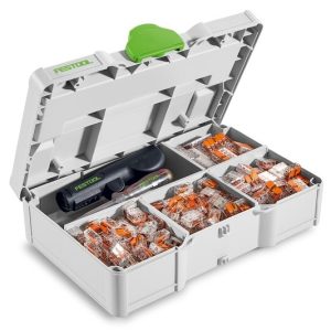 Borne SYS3 S 76-WAGO-Set Festool pentru electricieni
