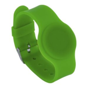 Bratara de proximitate din silicon cu catarama metalica