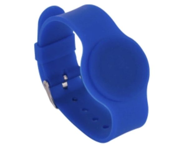 Bratara de proximitate din silicon cu catarama