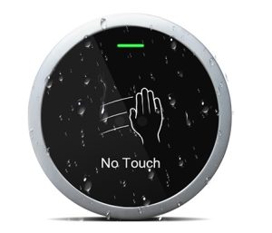 Buton de iesire Secukey Sbutton 100-X - Fiabilitate & Performanță 1 Buton de iesire pentru exterior cu infrarosu, fara atingere, carcasa din aluminiu, 73x20mm, LED stare, 3-10 cm, Secukey Sbutton 100-X. Fiabilitate si performanță