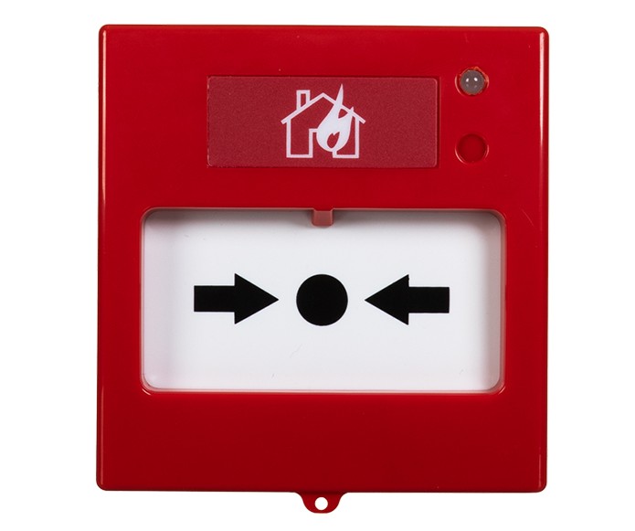 Buton de incendiu conventional, indicator LED, NC/NO, rezistenta interna 470 Ohmi, TEKNIM TFB-3167. Fiabilitate si performanță 1 Buton de incendiu conventional