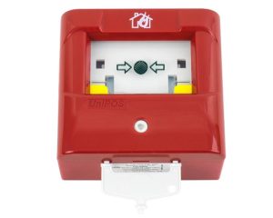 Buton de incendiu conventional rosu cu sticla Unipos, FD3050. Fiabilitate si performanță