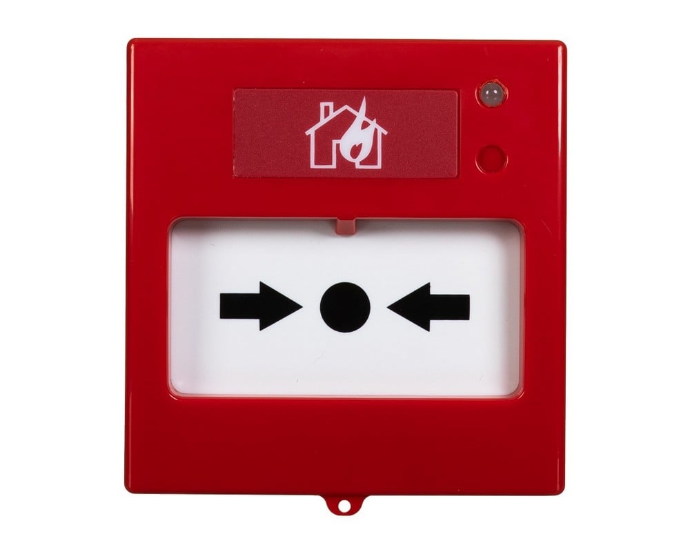 Buton wireless de incendiu, 868 Mhz, IP 30, resetabil, Teknim, TWB-1866. Fiabilitate si performanță 1 Buton wireless de incendiu