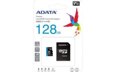 Articole 7 CARD MicroSD ADATA 128GB Clasa 10 – Fiabilitate și Performanță