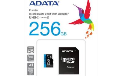 Articole 8 CARD MicroSD ADATA 256GB Clasa 10 – Fiabilitate și Performanță