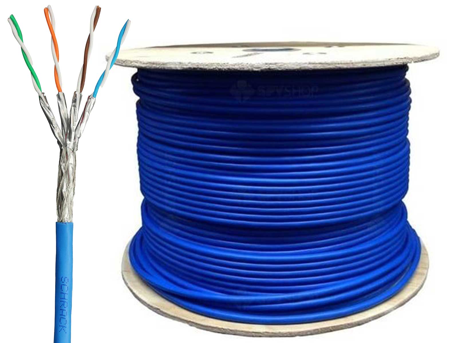 Cablu SFTP Cat7 1000MHz LS0H 23AWG Rola 500M SFTPCAT7500 SCHRACK HSKP423HP/500. Fiabilitate si performanță 1 Cablu SFTP Cat7 1000MHz LS0H 23AWG Rola 500M SFTPCAT7500 SCHRACK HSKP423HP/500