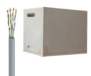 Cablu UTP CAT6, din cupru, 4x2x23 AWG, PVC, rola 305m, Safer ADM-UTP6-23AWG-305M. Fiabilitate si performanță