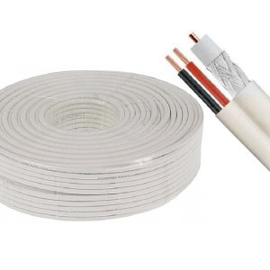 Cablu coaxial RG6 Cupru + 2X 0