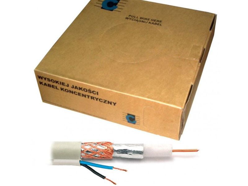 Cablu coaxial cu pereche alimentare pentru camere supraveghere. Fiabilitate si performanță 1 Cablu coaxial cu pereche alimentare pentru camere supraveghere