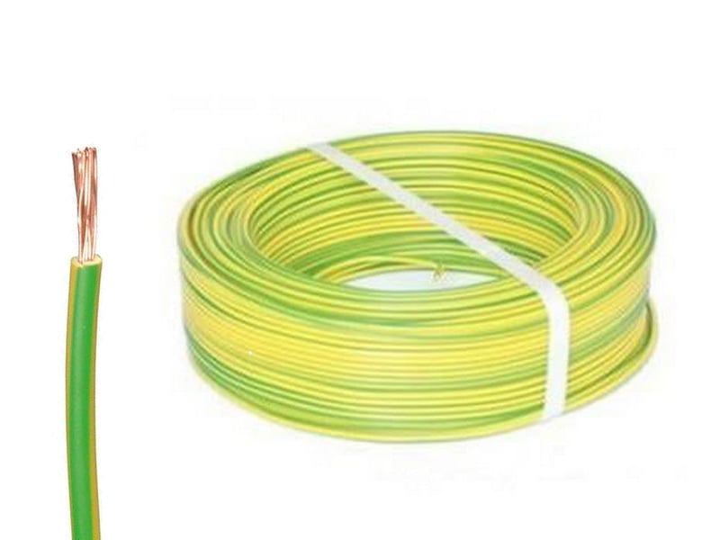 Cablu conductor flexibil MYF 1,5mm, rola 100 metri, galben-verde, CUPRU CU-MYF1.5GALB-VER. Fiabilitate si performanță 1 Cablu conductor flexibil MYF 1