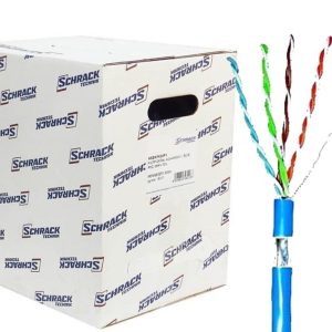 Cablu de retea FTP CAT 5E Cupru 0.53 mm Schrack