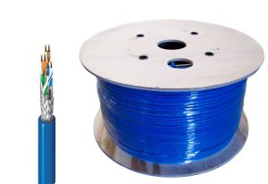 Cablu de rețea S/FTP Cat6a Belden 2202ELY - Fiabilitate și Performanță 1 Cablu de retea S/FTP Cat6a din cupru, 23AWG, LSZH, tambur 500m, albastru, Belden 2202ELY. Fiabilitate si performanță
