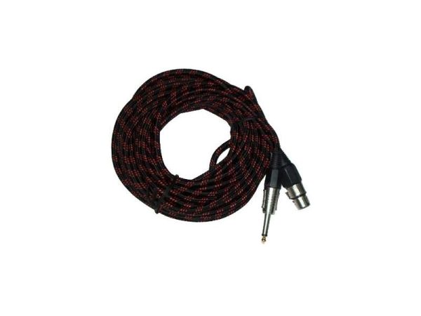 Cablu microfon XLR mama la Jack 6.3 tata 3 metri