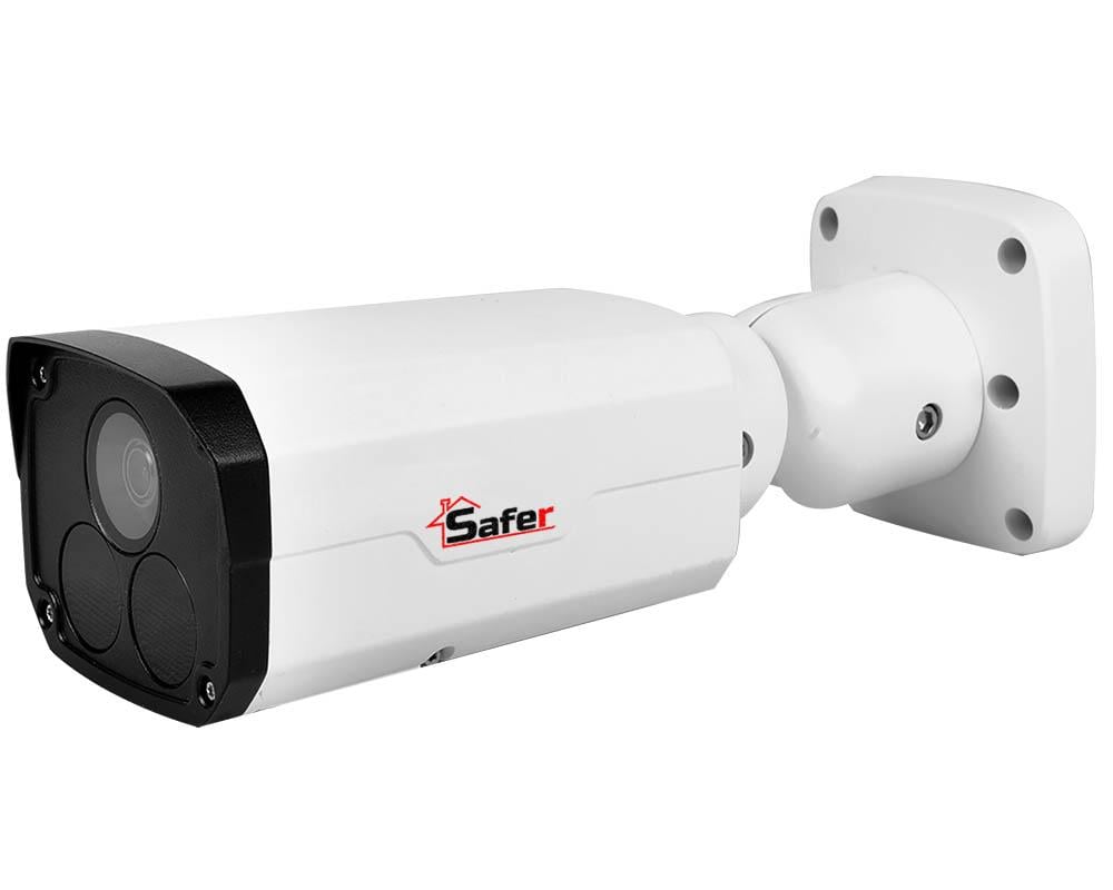 Camera IP 2 MP, STARLIGHT, IR 60 M, lentila 4mm, IP 67, IK10, DORI, PoE, metal, SAFER, SAF-IPCBM2MP60-4ST. Fiabilitate si performanță 1 Camera IP 2 MP
