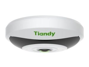 Camera IP Fisheye Tiandy TC-C35VN-I3EY1.4V4.2 seria Pro, 5MP, 1.4mm, vedere panoramica 360 grade, IR 30m, microfon, slot card microSD, PoE. Fiabilitate si performanță
