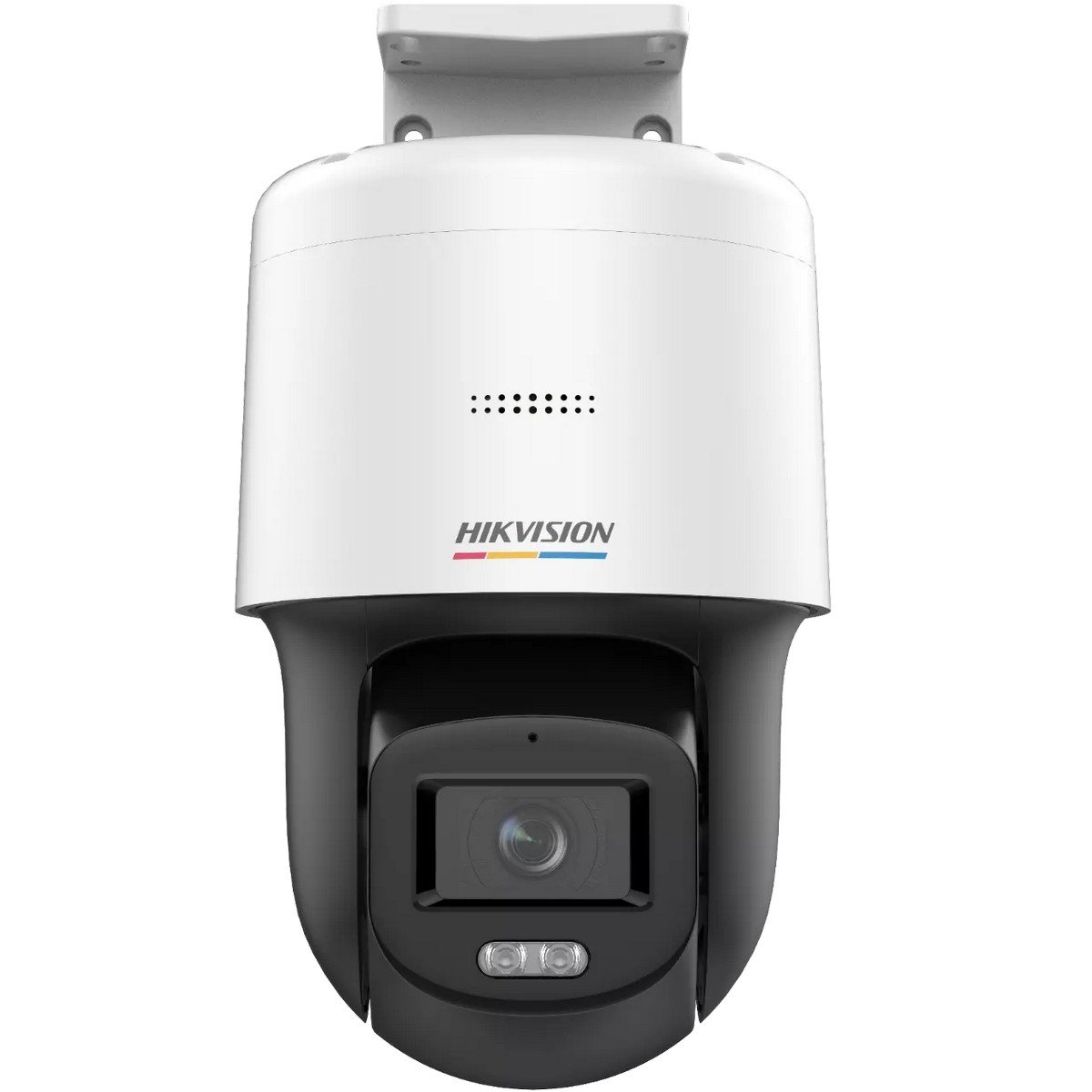 Camera IP PT, ColorVu, 4MP, 4mm, Iluminare Led alb 30m, MicroSD, PoE, Microfon si difuzor, IP66, Hikvision DS-2DE2C400SCG-E(F1). Fiabilitate si performanță 1 Camera IP PT