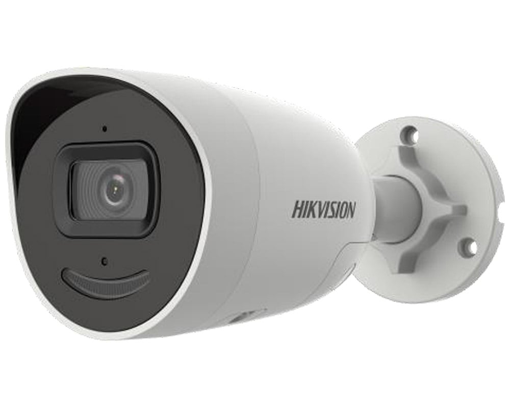 Camera IP, cu lumina stroboscopica si avertizare sonora, AcuSense DarkFighter, IR 40m, 2.8mm, PoE, Hikvision, DS-2CD2046G2-IU/SL(C). Fiabilitate si performanță 1 Camera IP
