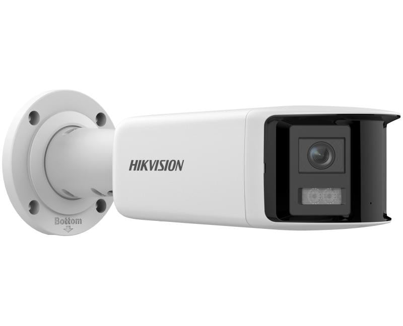 Camera IP panoramica, 6MP, 2 x 2.8mm, Acusense DarkFighter, IR 40m, Alarma, Hikvision DS-2CD2T66G2P-ISU/SL. Fiabilitate si performanță 1 Camera IP panoramica, 6MP, 2 x 2.8mm, Acusense DarkFighter, IR 40m, Alarma, Hikvision DS-2CD2T66G2P-ISU/SL. Fiabilitate si performanță – ofertă, preț și specificații