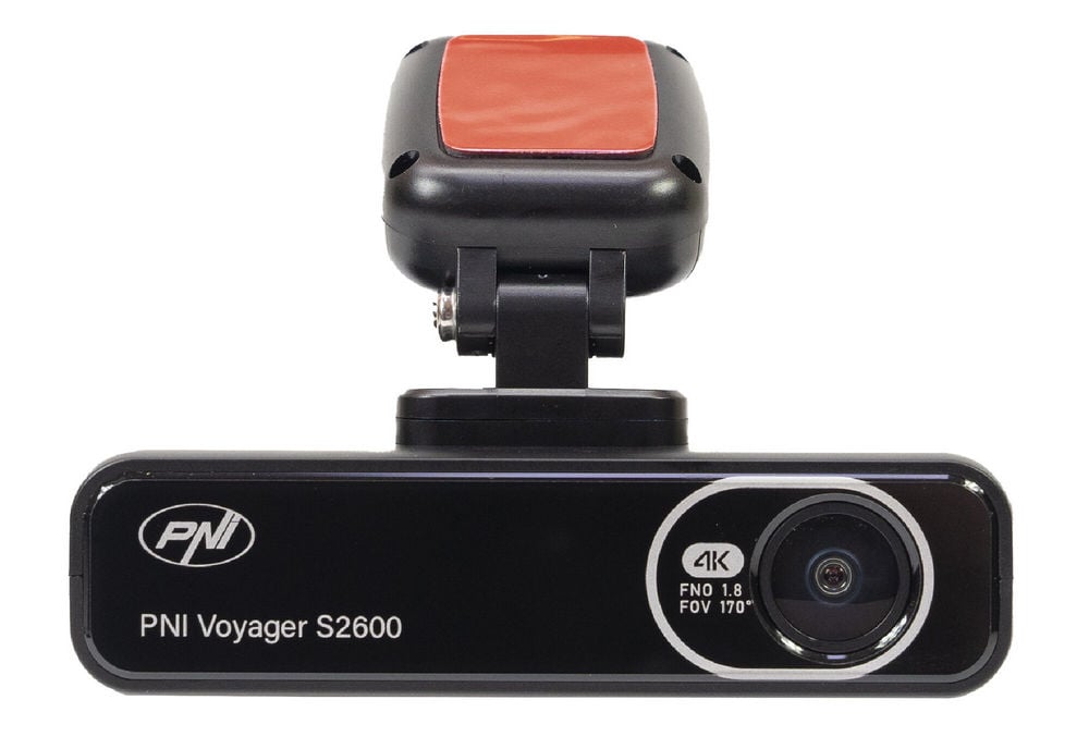 Camera auto DVR PNI Voyager S2600, 4K UHD, WiFi, G-sensor, slot microSD, supercapacitor, monitorizare parcare, PNI-S2600. Fiabilitate si performanță 1 Camera auto DVR PNI Voyager S2600