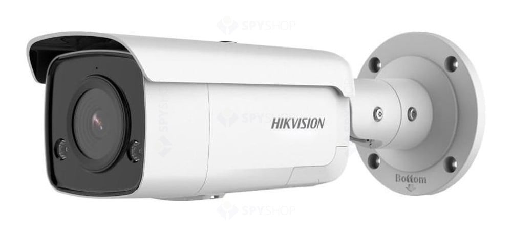 Camera de exterior IP, AcuSense DarkFighter, 8MP 4K, IR 60m, lentila 2.8 mm, PoE, Microfon si difuzor, Hikvision DS-2CD2T86G2-ISU/SL C. Fiabilitate si performanță 1 Camera de exterior IP