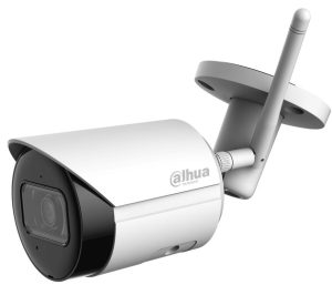 Camera de exterior IP WiFi, 4MP 2K, IR 30m, lentila 2.8 mm, Microfon, MicroSD, Dahua IPC-HFW1430DS-SAW-0280B. Fiabilitate si performanță