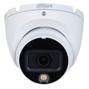 Camera de interior cu microfon HDCVI si iluminare duala IR + LED20m