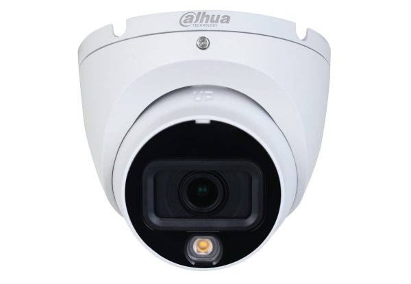 Camera de interior cu microfon HDCVI si iluminare duala IR + LED20m