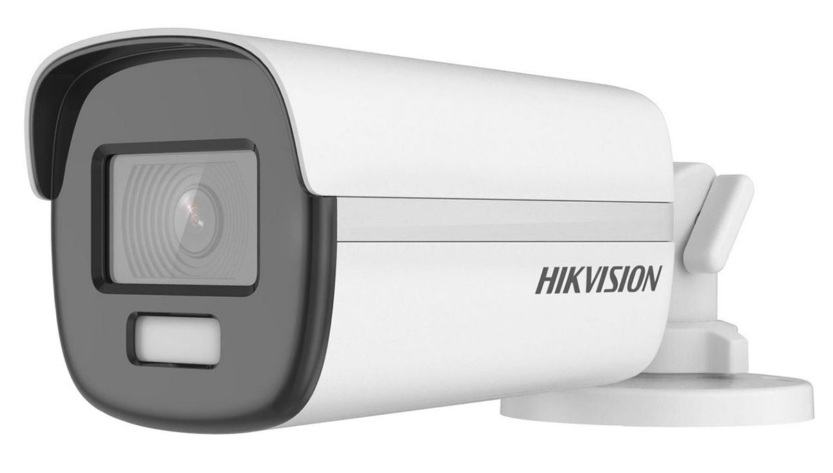 Camera de supraveghere, 8 MP 4K, ColorVu, PoC, lentila 2.8mm, LED 40m, Hikvision, DS-2CE12UF3T-E2.8. Fiabilitate si performanță 1 Camera de supraveghere