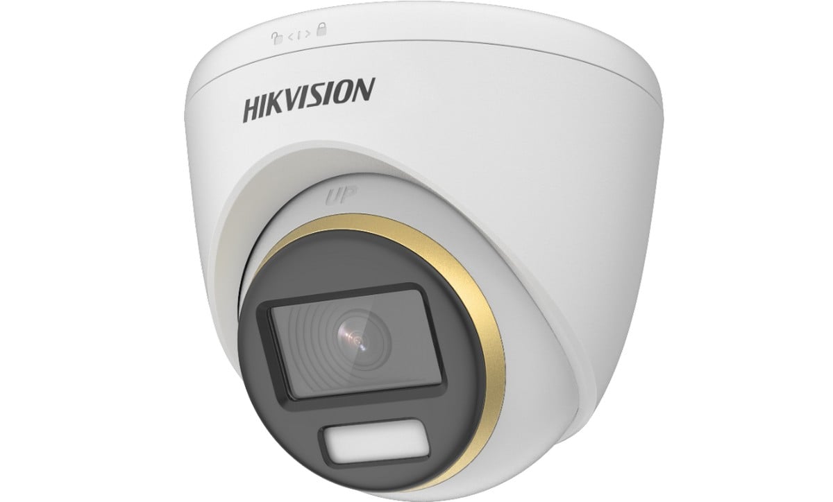 Camera de supraveghere Dome ColorVu, 4K - 8MP, lentila 2.8 mm, LED 40 m, PoC, Hikvision DS-2CE72UF3T-E. Fiabilitate si performanță 1 Camera de supraveghere Dome ColorVu