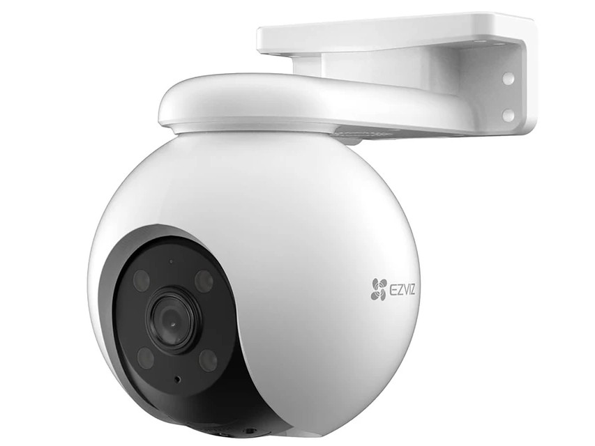 Camera de supraveghere Ezviz CS-H8(3MP,4mm), Wi-Fi, 3MP 2K, vedere panoramica, Iluminare duala, audio bidirectional, alarma, functii AI detectie, slot card microSD. Fiabilitate si performanță 1 Camera de supraveghere Ezviz CS-H8(3MP
