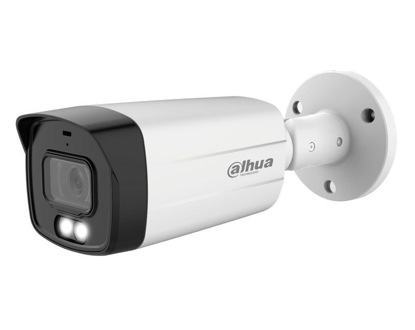 Camera de supraveghere HDCVI FullColor, 5MP, lentila 3.6, LED-uri albe 40m, microfon incorporat, Dahua HAC-HFW1509TM-A-LED-0360B-S2. Fiabilitate si performanță 1 Camera de supraveghere HDCVI FullColor