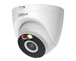 Camera de supraveghere IP, 2 MP, Wi-Fi, iluminator dual 30 m, Active Deterrence, microfon si difuzor, Dahua, IPC-HDW1239DT-PV-STW. Fiabilitate si performanță