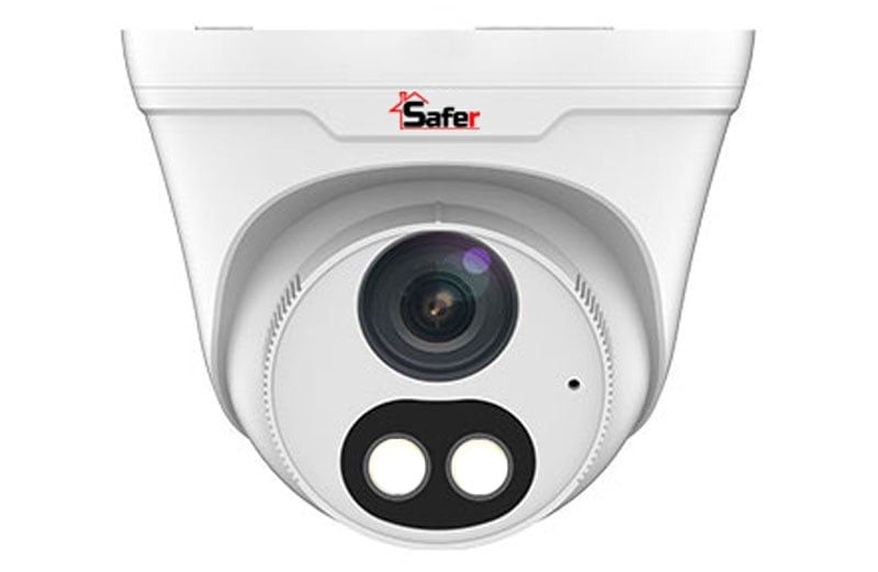 Camera de supraveghere IP Full Color, 4MP, 2.8 mm, LED si IR 30m, Microfon si difuzor, MicroSD, PoE, Safer SAF-IPCDM4MP30-LED28. Fiabilitate si performanță 1 Camera de supraveghere IP Full Color