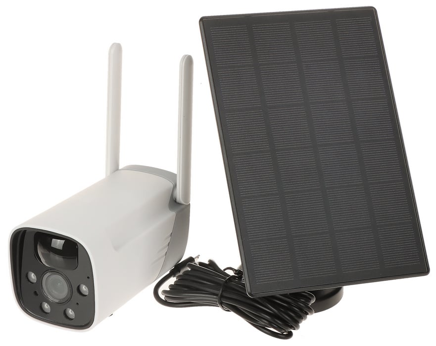 Camera de supraveghere IP cu Panou Solar, 2MP Full HD, Wireless, 3.6mm, IR 15m, Microfon Difuzor, Safer CAMSOLTU. Fiabilitate si performanță 1 Camera de supraveghere IP cu Panou Solar