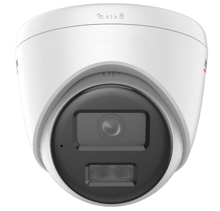 Camera de supraveghere Turret 2MP Hikvision DS-2CD1327G2H-LIU(2.8mm), Hybrid Light 30m, ColorVu, Microfon, PoE. Fiabilitate si performanță 1 Camera de supraveghere Turret 2MP Hikvision DS-2CD1327G2H-LIU(2.8mm)
