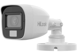 Camera de supraveghere exterior Hikvision HiLook THC-B127-LPS, HDTVI, 2MP, Iluminare Duala 20m, Microfon, IP66. Fiabilitate si performanță