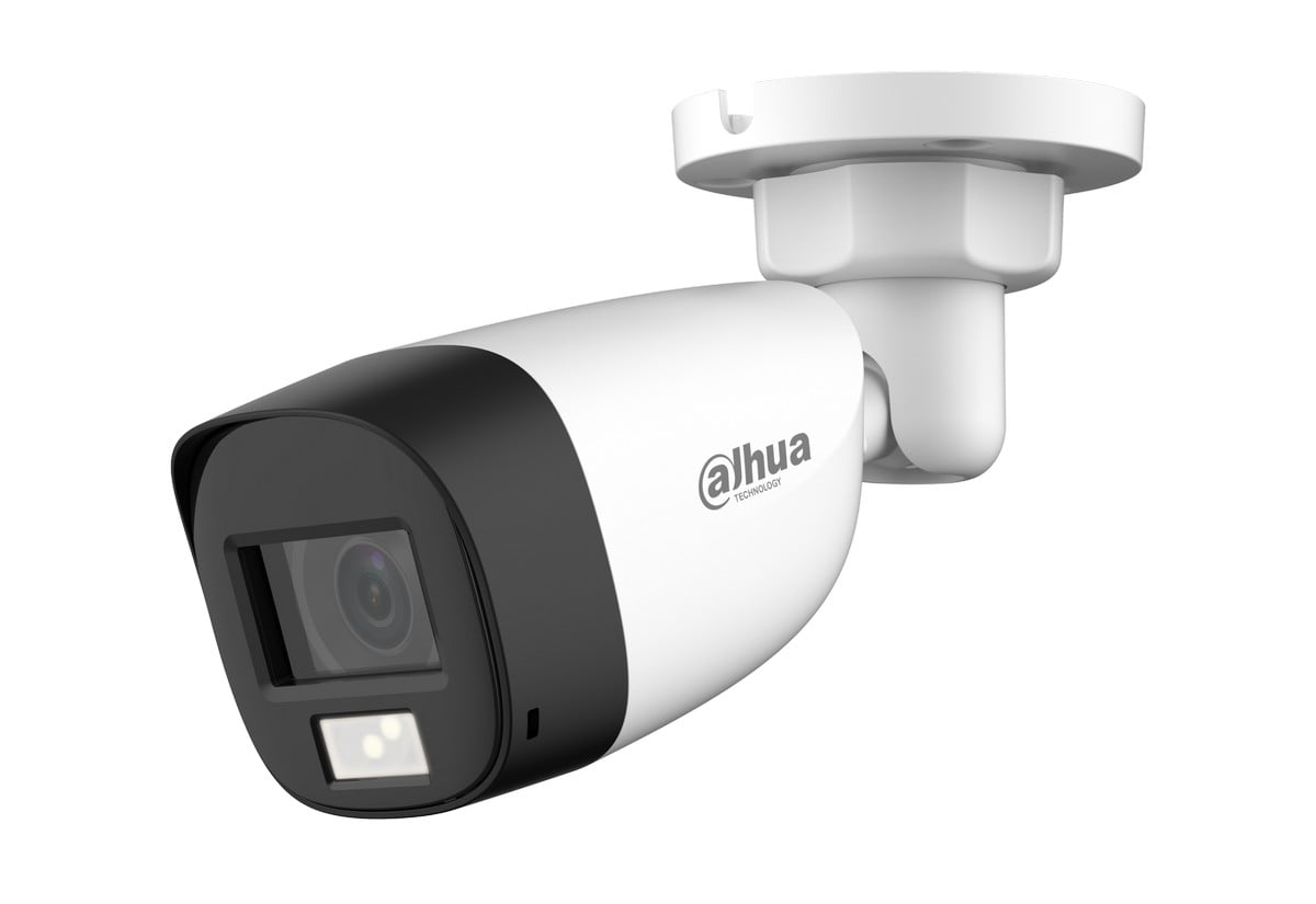 Camera de supraveghere pentru exterior HDCVI, Full HD 2MP, 3.6mm, Iluminare duala IR si LED 20m, Microfon, Dahua HAC-HFW1200CLP-IL-A-0360B-S6. Fiabilitate si performanță 1 Camera de supraveghere pentru exterior HDCVI